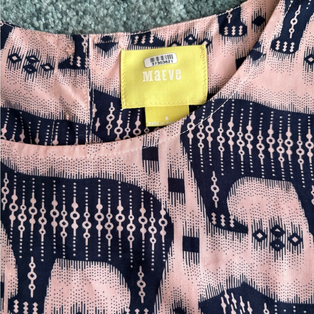Maeve Abstract Patterned Dress - Picture 5 of 7
